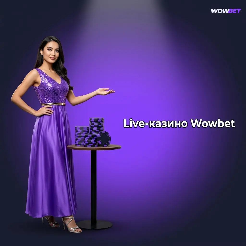 Live-казино Wowbet: реальные столы с профессиональными дилерами, рулетка, блэкджек, баккара и игровые шоу