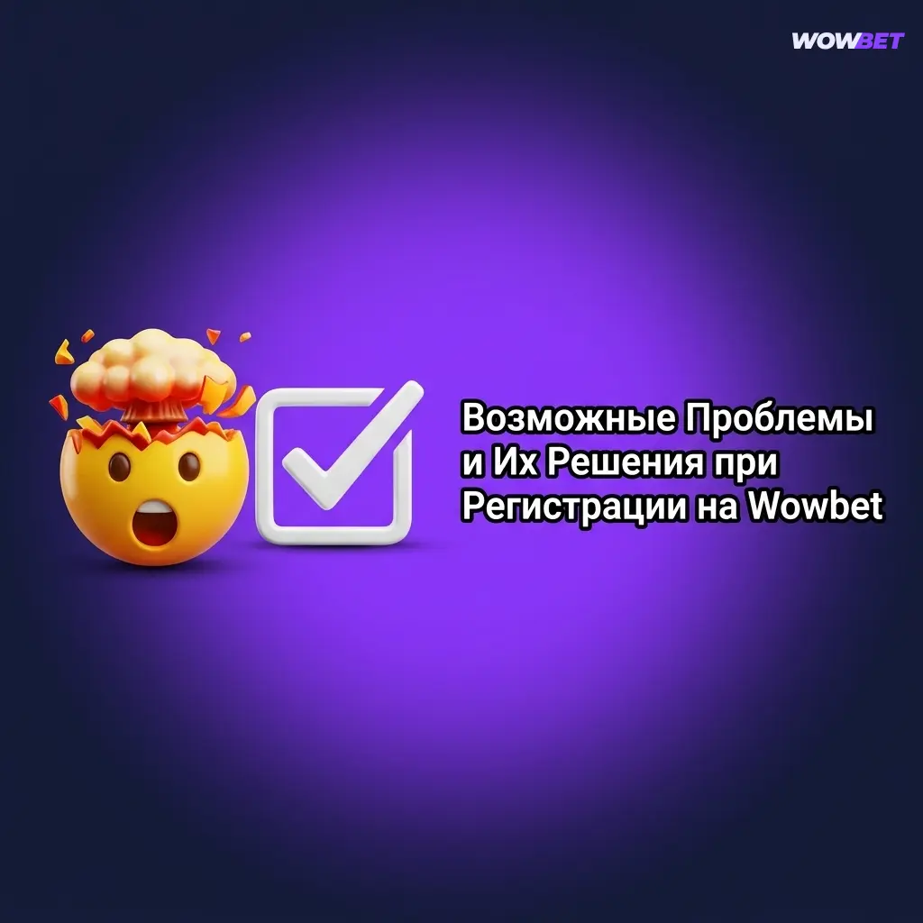 Решение проблем при регистрации на Wowbet: SMS-код, ошибки аккаунта и валюты